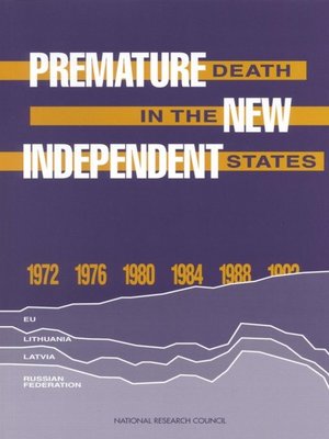cover image of Premature Death in the New Independent States